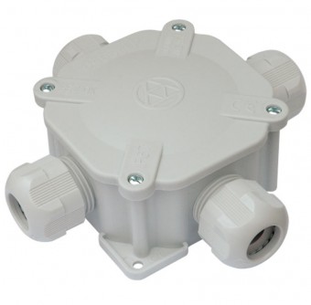 krabice FUTURE IP67  6455-11 4P/2 Plast šedá